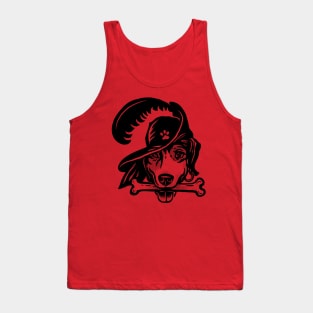 TAMPA BAY PUPPANEER BW Tank Top